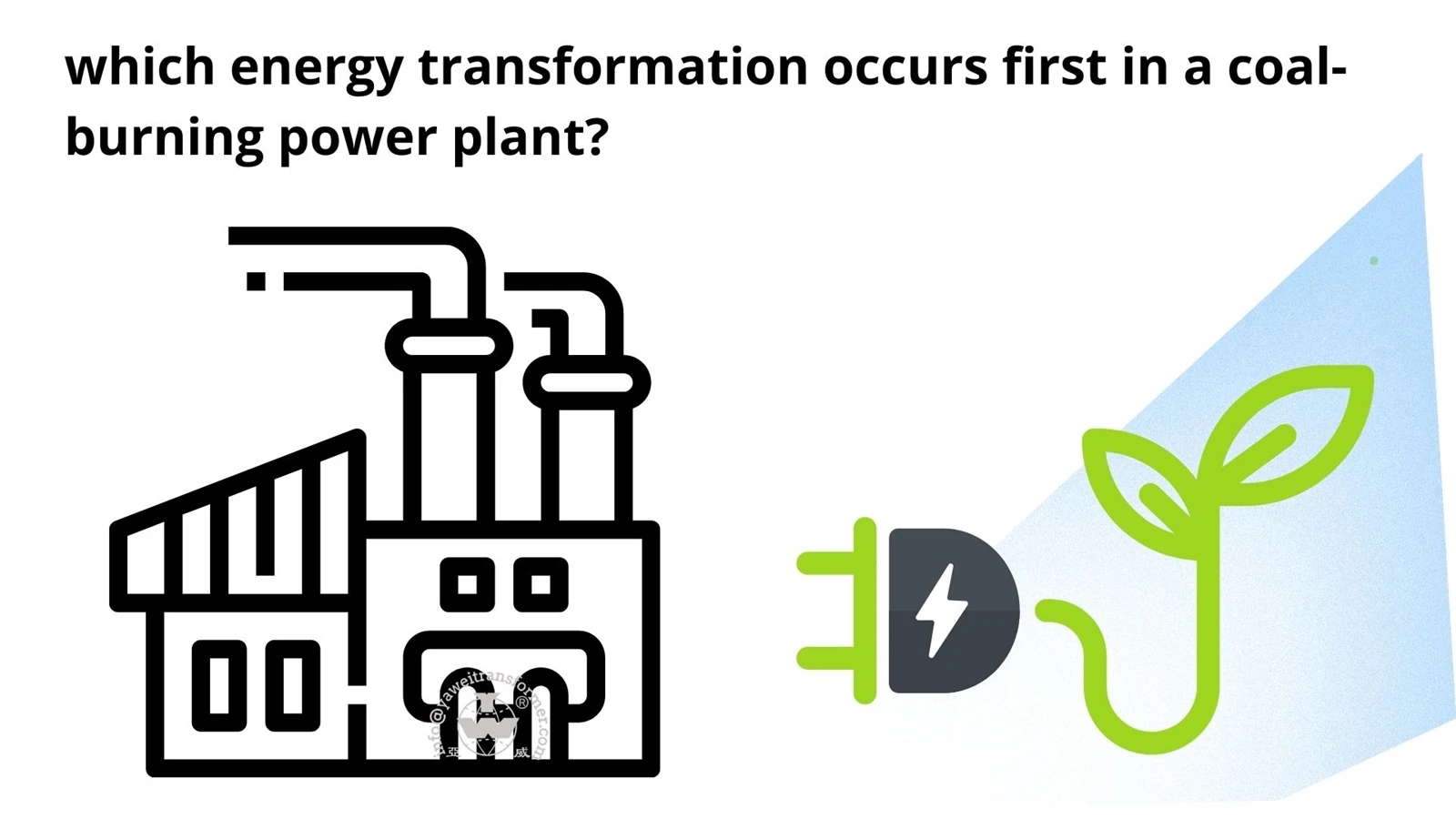 which energy transformation occurs first in a coal-burning power plant which energy transformation occurs first in a coal-burning power plant